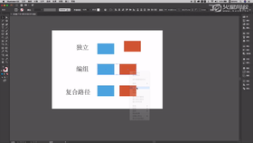 复合路径与编组的区别