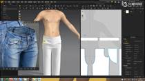 5.3 Marvelous Designer软件制作牛仔裤 03