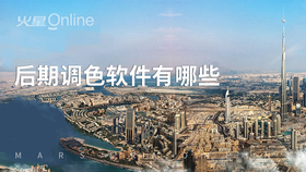 后期调色软件有哪些