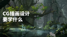 cg插画设计要学什么
