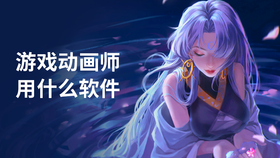 游戏动画师用什么软件