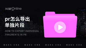 pr怎么导出单独片段