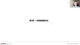 一点透视绘制方法