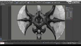 4.1 兽人战斧中部制作 01