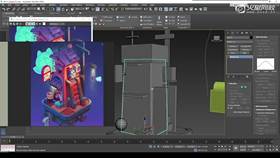 2.2 风格化次时代案例中模搭建 03