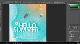 图层样式改变成普通图层