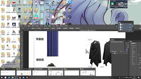 2.1原画布料褶皱