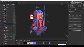 3.4 风格化场景贴图制作 07
