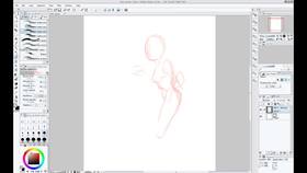 sai,绘画,长发女孩
