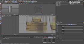 盒底及细节模型制作