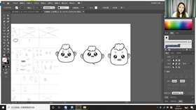 IP形象元素拼接组合演示—身体比例、形状及四肢位置