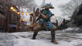 育碧旗下中世纪题材游戏《荣耀战魂(For Honor)》打雪仗