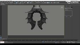 5.2 兽人战斧手柄底部制作