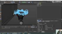 1.7 C4D篮球粒子动画制作讲解 07