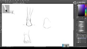 5.4 脚部画法解析 02