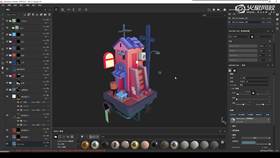 3.3 风格化场景贴图制作 06