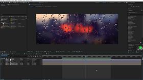 Realistic Rain Drop FX Tutorial! 100% After Effects!