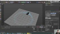 3.4 C4D汽车漂移烟雾效果制作 02
