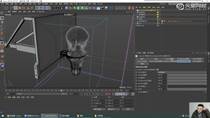 1.8 C4D篮球粒子动画制作讲解 08