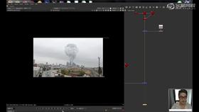 网格变形爆炸素材匹配镜头虚焦