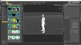 模拟柔光箱的灯光效果-聚光灯