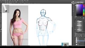 4.5 女性形体概括 05