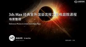 掌握调整模型技巧,如何避免场景文件错误,以及出错时的解决办法;
掌握操作中视图快捷键的运用;学会通过Vray全局材质渲染功能检查模型。