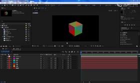 53--AE 立方体盒子动画