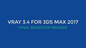 3ds Max--卧室渲染