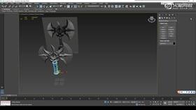 5.1 兽人战斧手柄制作 02